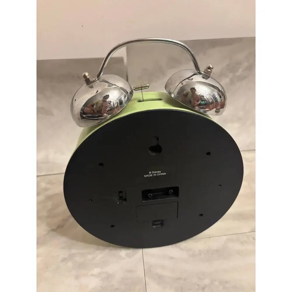 Disney Tinkerbell Large Battery Operated Alarm Clock for Table or Wall